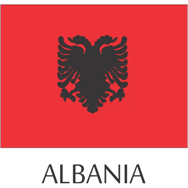 Albania HH Sticker Decal
