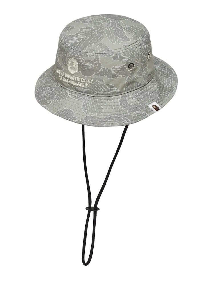 ALPHA X BAPE MILITARY HAT