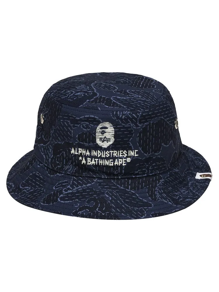 ALPHA X BAPE MILITARY HAT