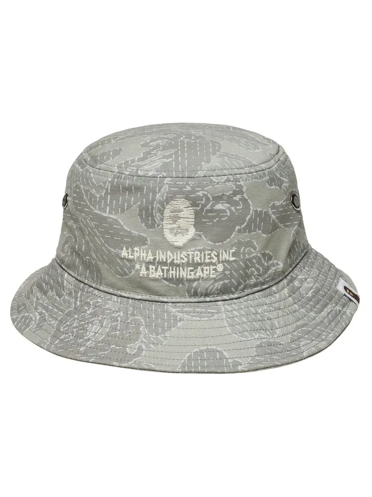 ALPHA X BAPE MILITARY HAT