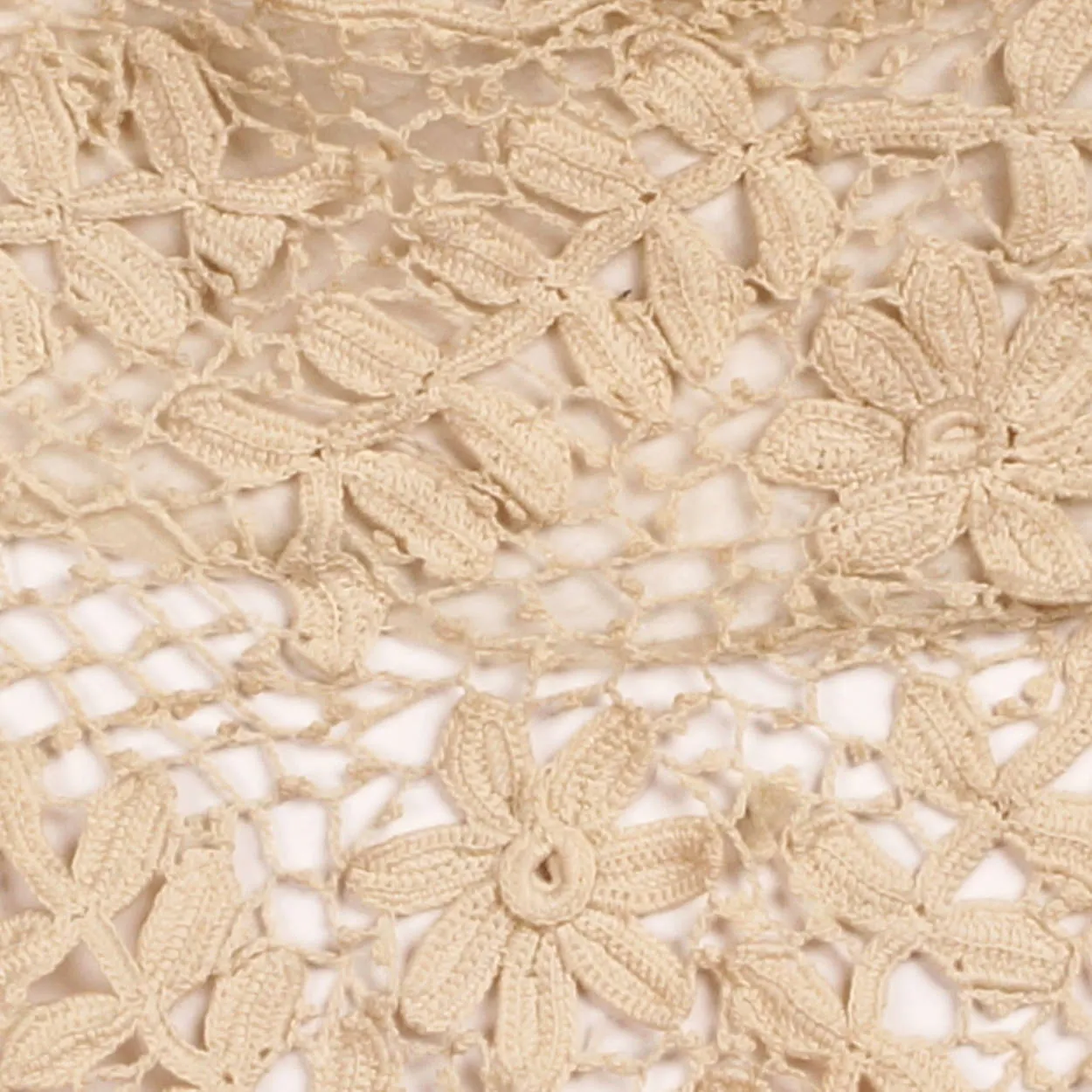 Antique Edwardian Irish Crochet Lace Collar Neck Piece