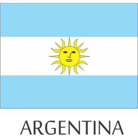 Argentina HH Sticker Decal