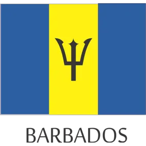 Barbados HH Sticker Decal