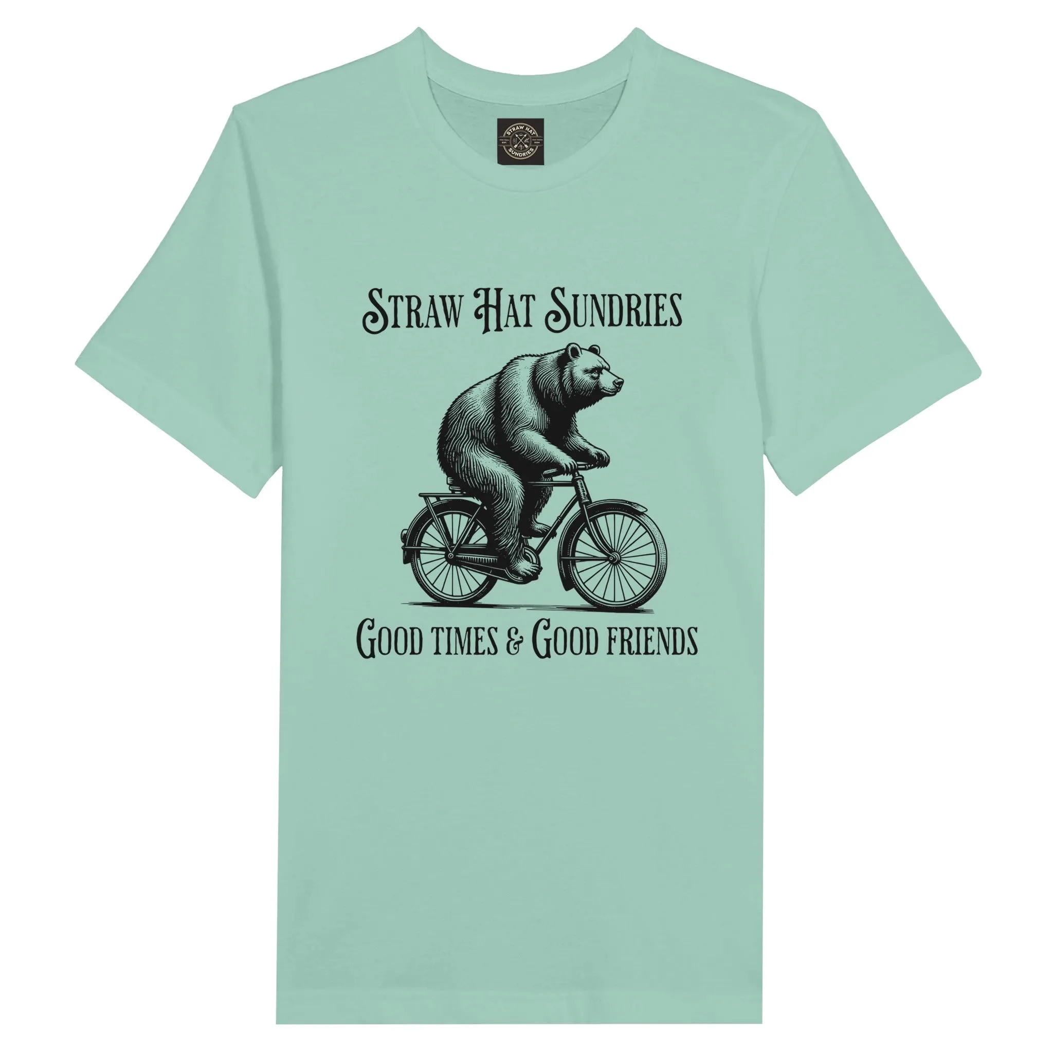 Bear Riding a Bike T-shirt