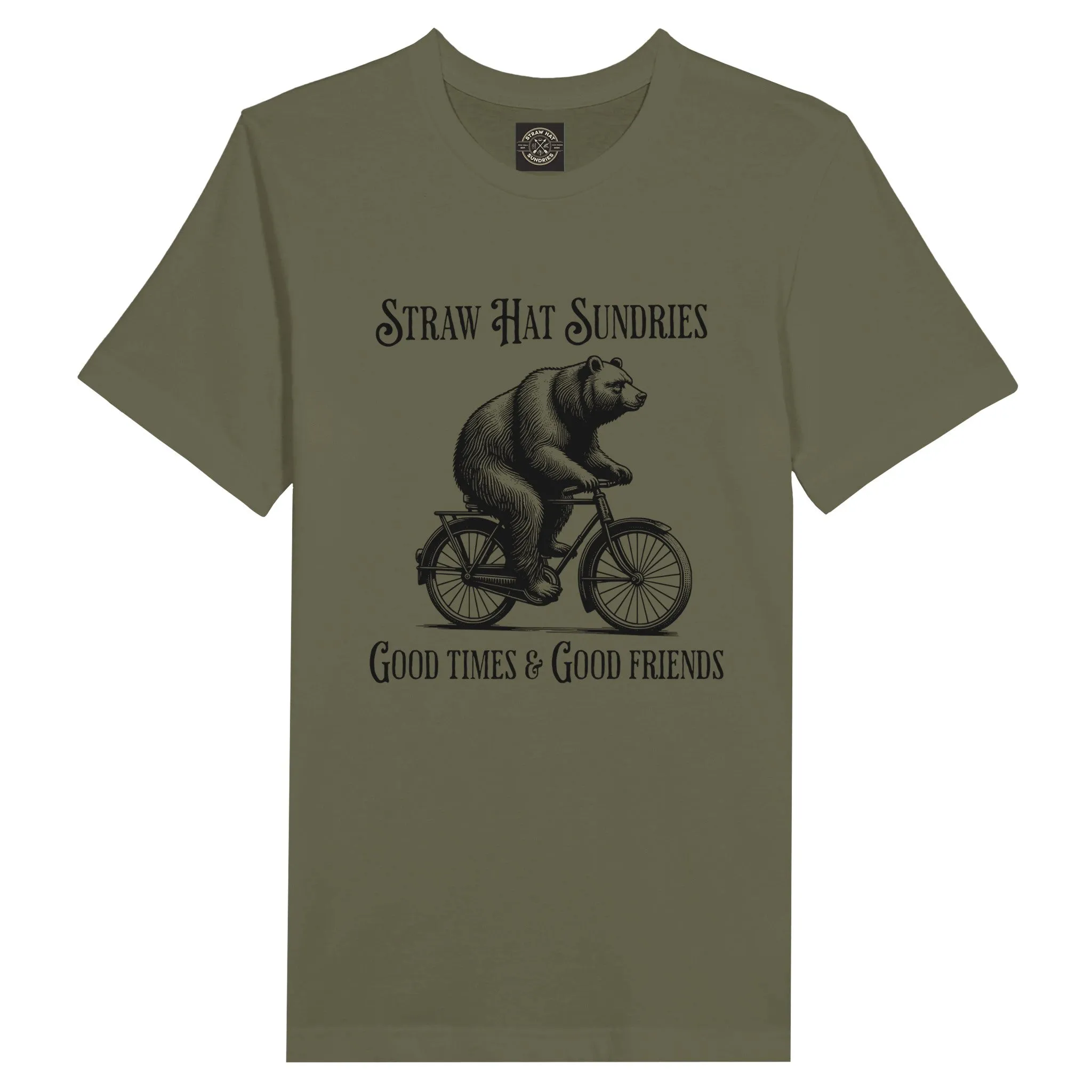 Bear Riding a Bike T-shirt