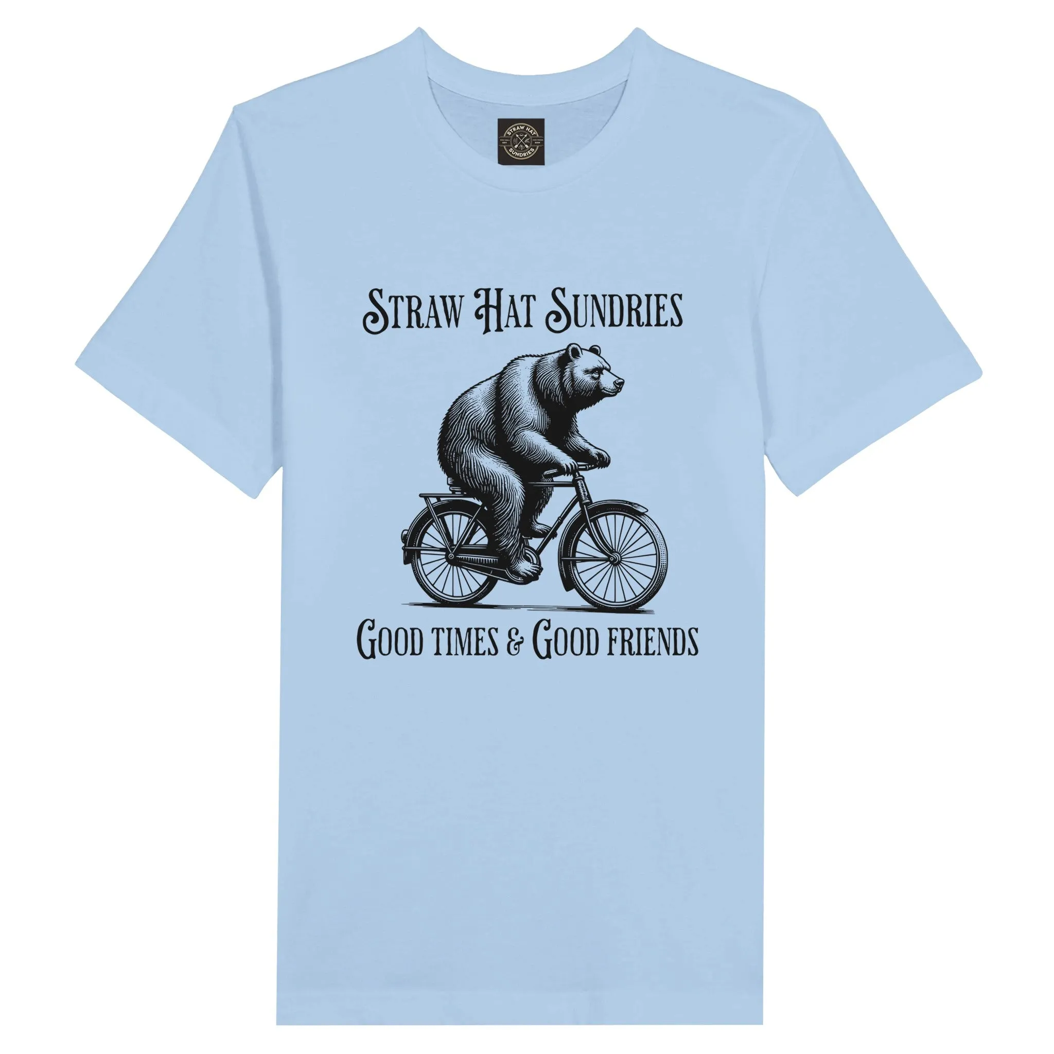 Bear Riding a Bike T-shirt