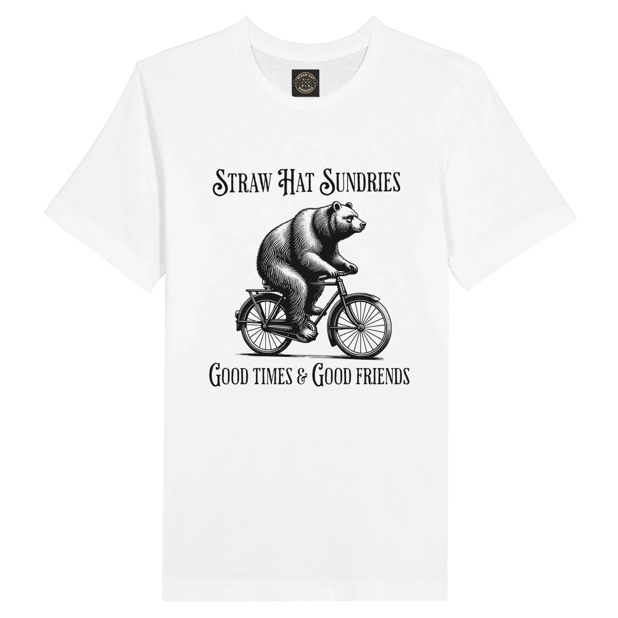 Bear Riding a Bike T-shirt