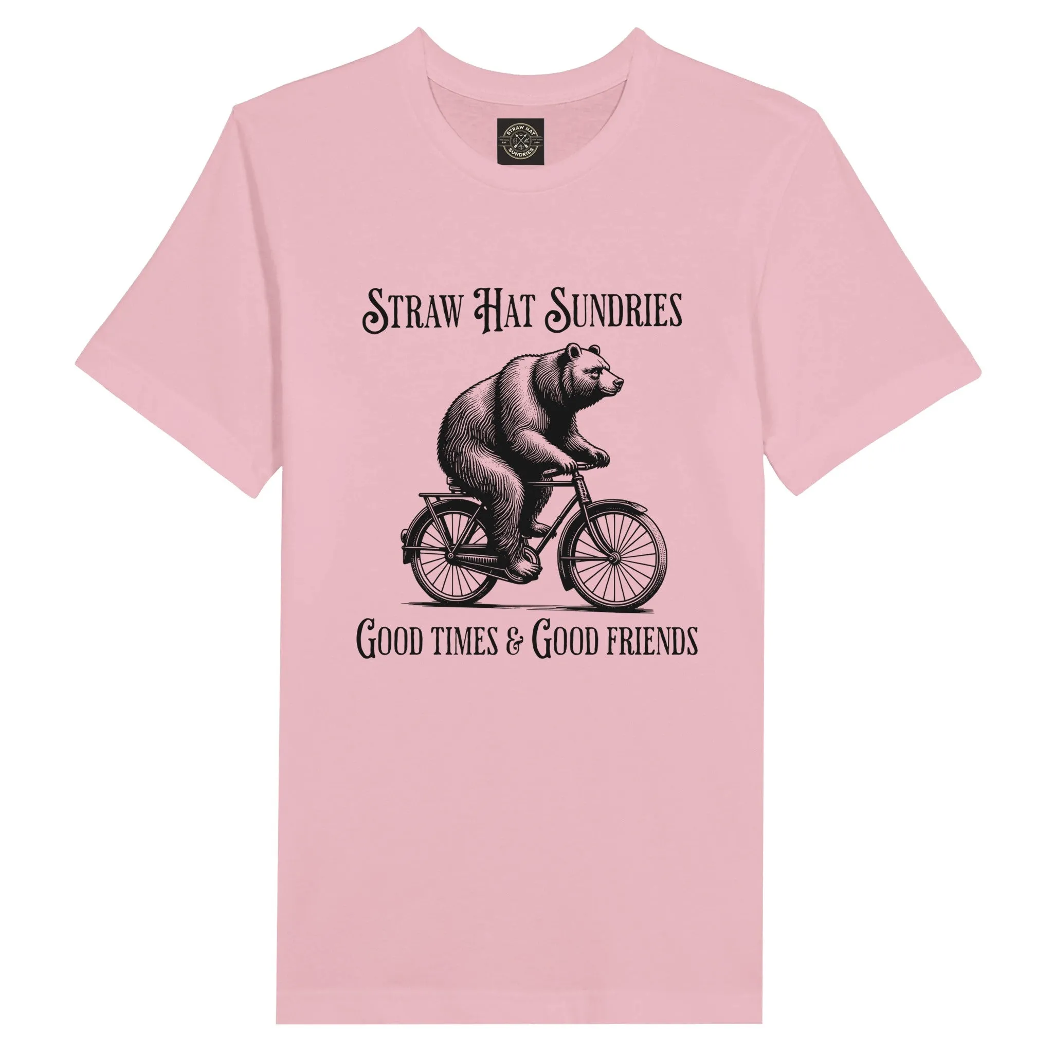 Bear Riding a Bike T-shirt