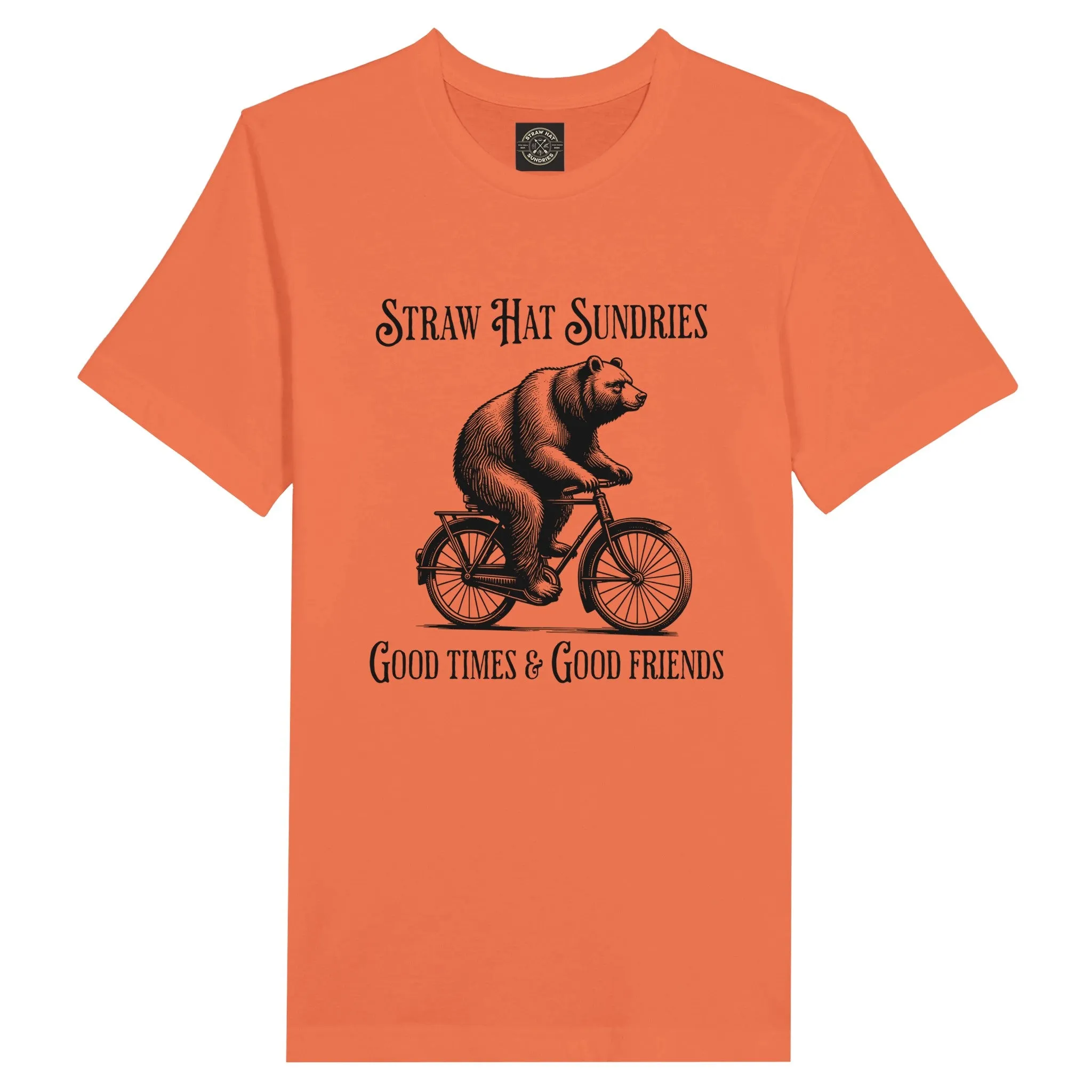 Bear Riding a Bike T-shirt