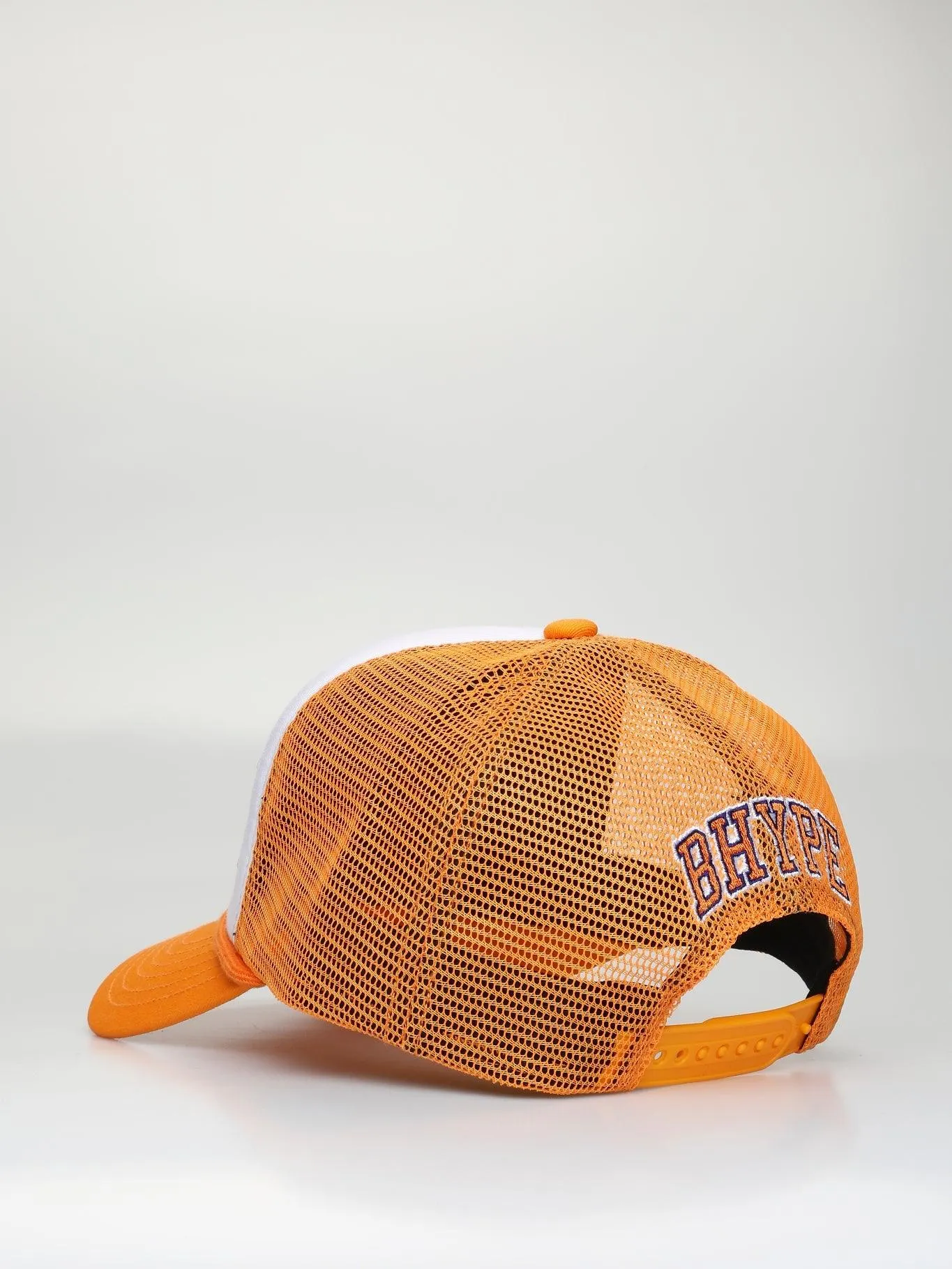 Bhype Society - Bhype Trucker Hat White & Orange