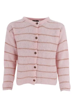 Black Colour - Bclucy Knit Cardigan - Rose