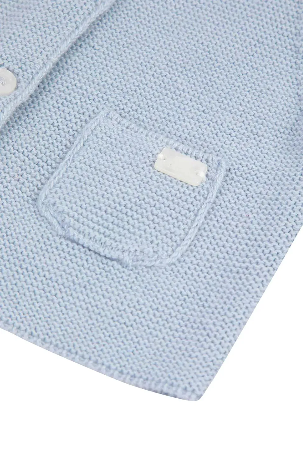 Blue Knit Cardigan - Tartine et Chocolat