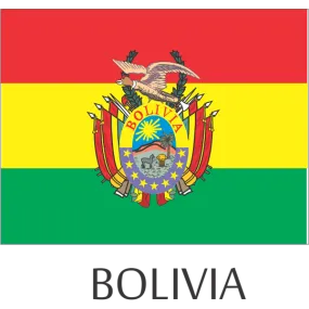 Bolivia HH Sticker Decal