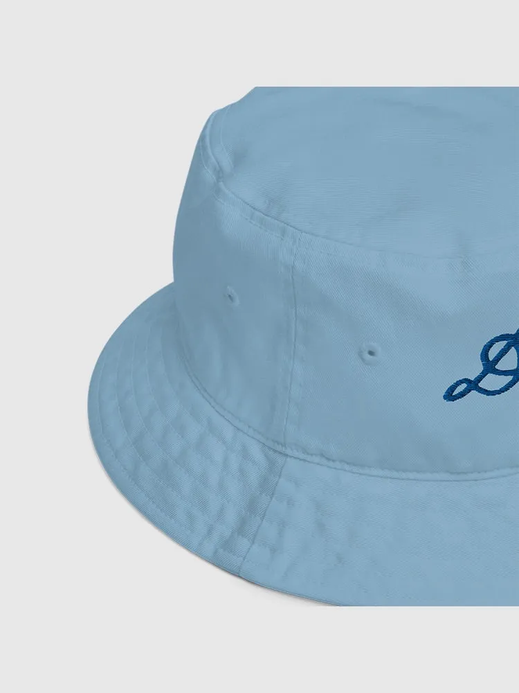 Bridgerton Diamond Embroidered Bucket Hat