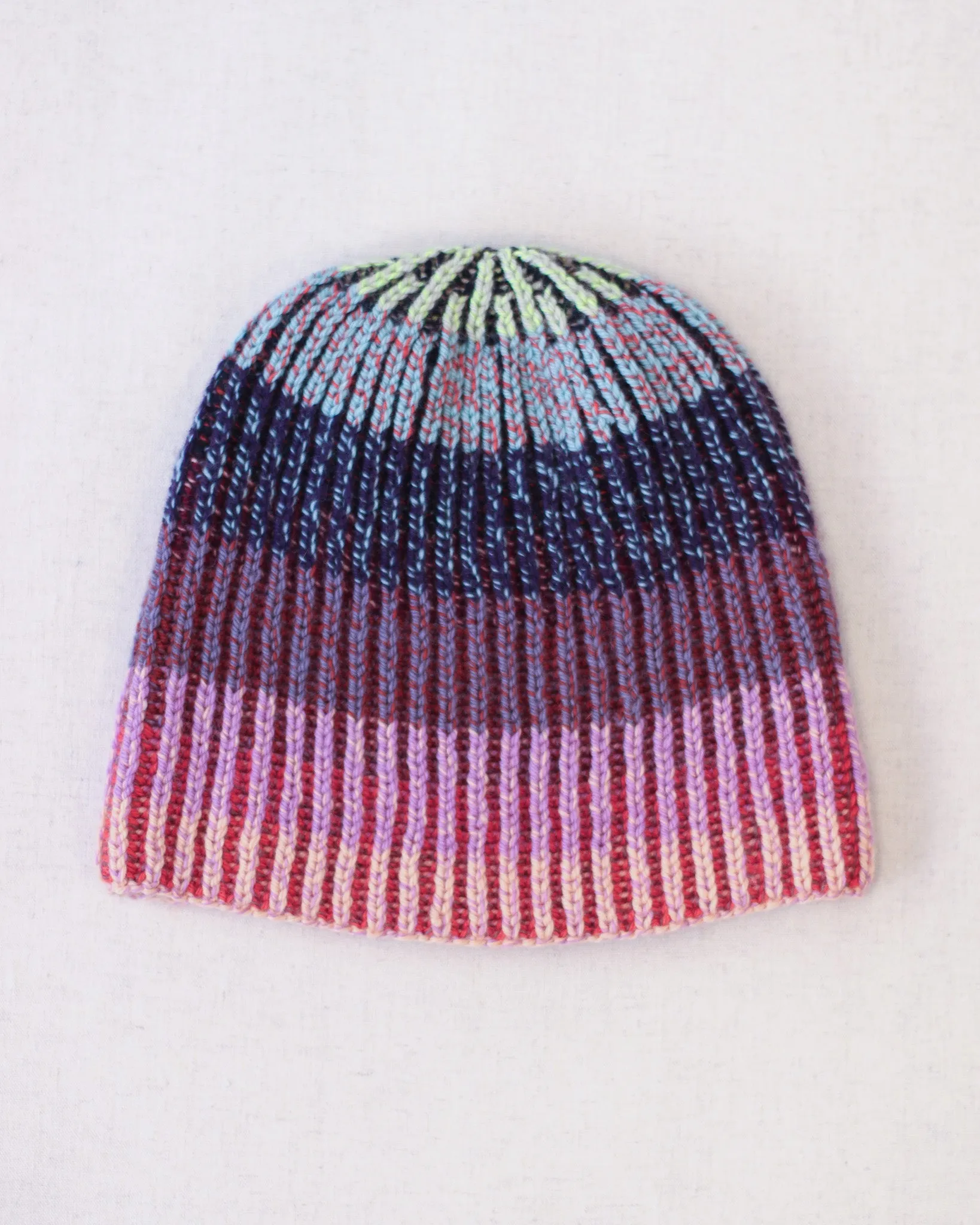 Brioche Hat No. 3 Worsted Weight Knitting Pattern