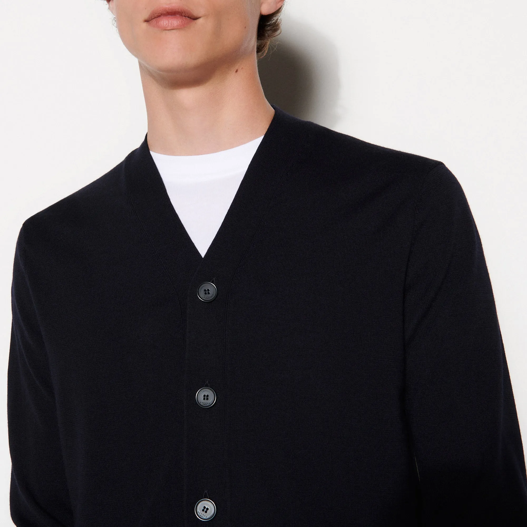 Cardigan en laine