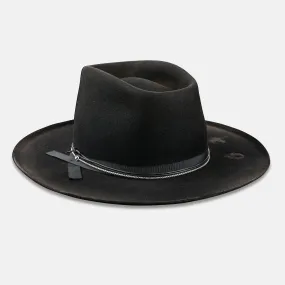 Casual Cool Distressed Fedora Hat