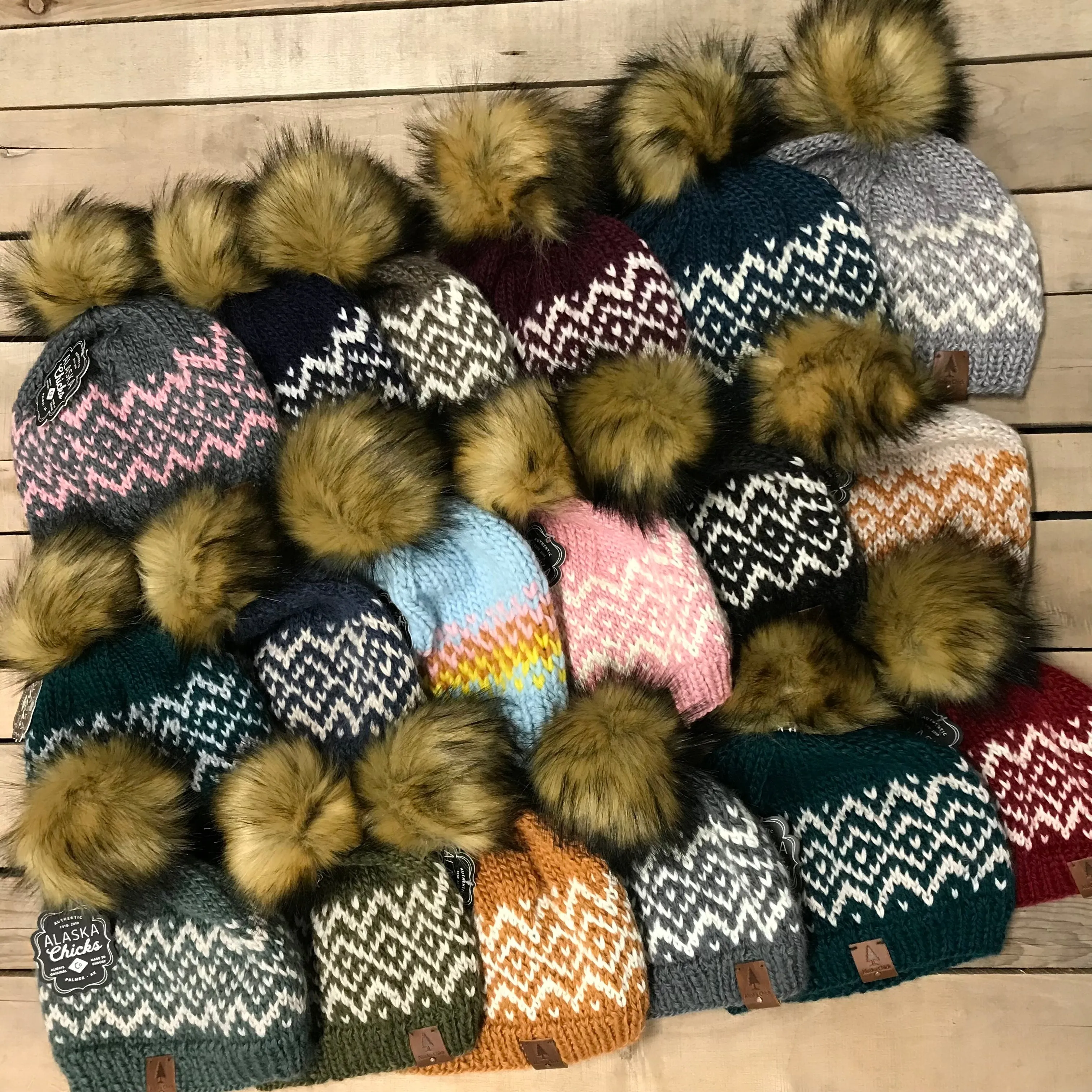 Chevron Knit Hat