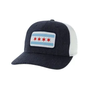 Chicago Flag Trucker Hat - Adult