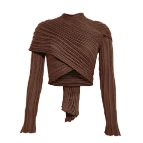 Cocoa | Wrap Cardigan