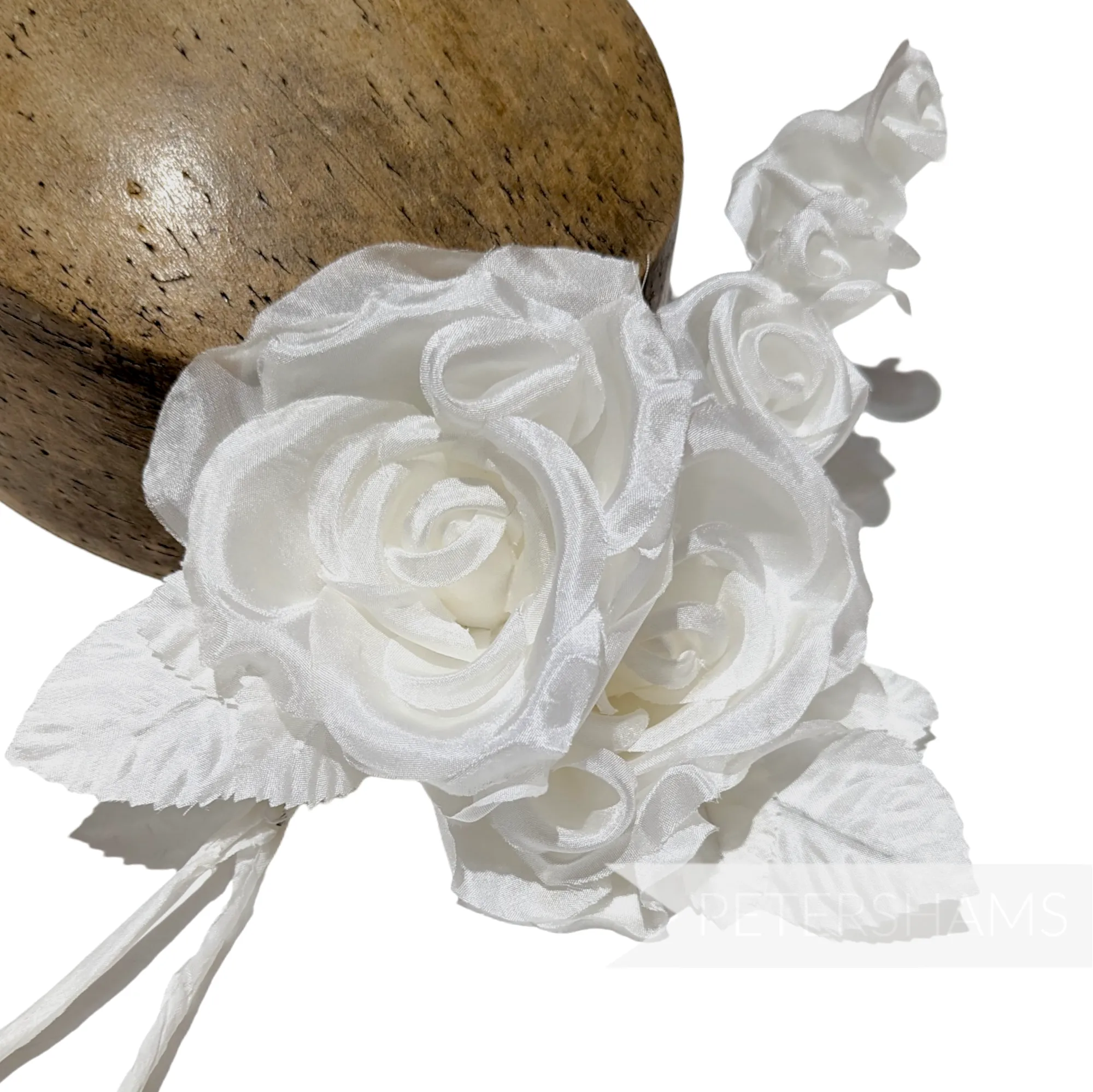 'Colette' Double Silk Millinery Flower Mount
