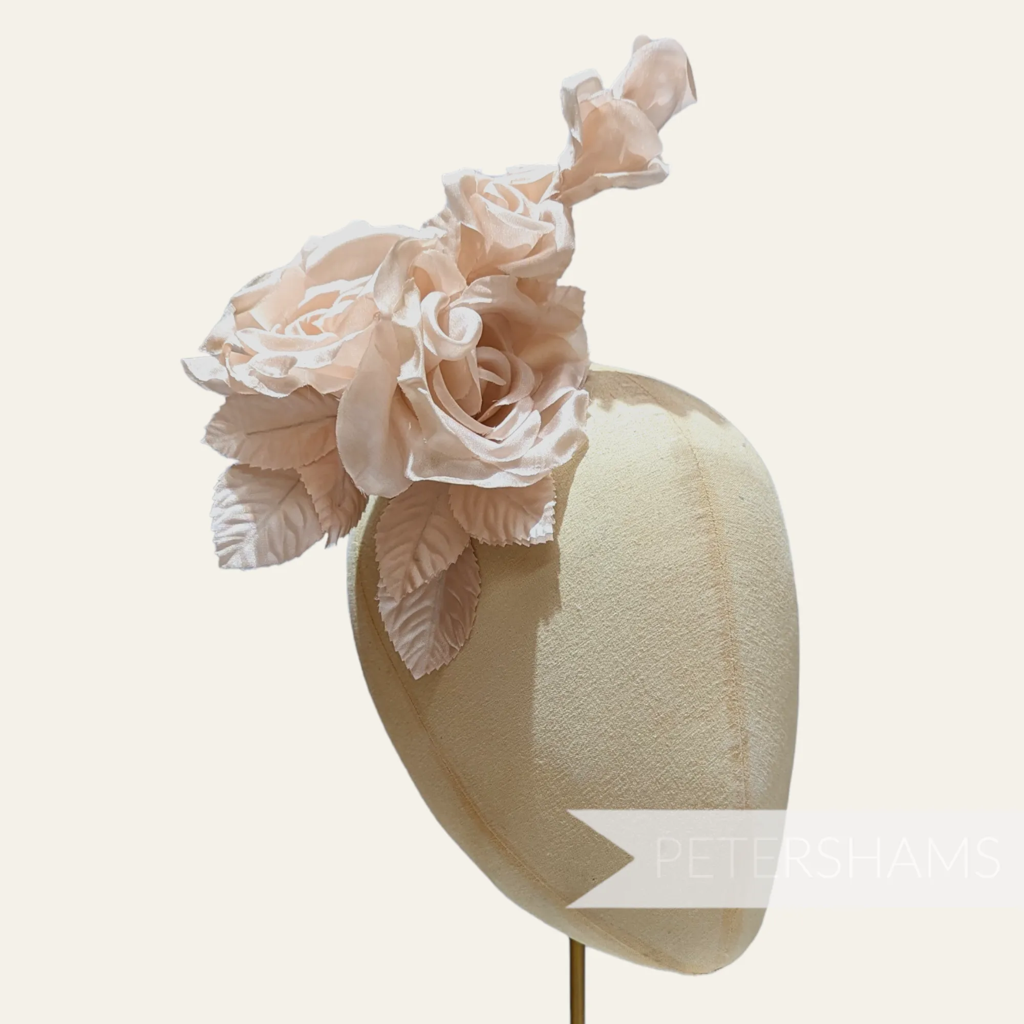 'Colette' Double Silk Millinery Flower Mount