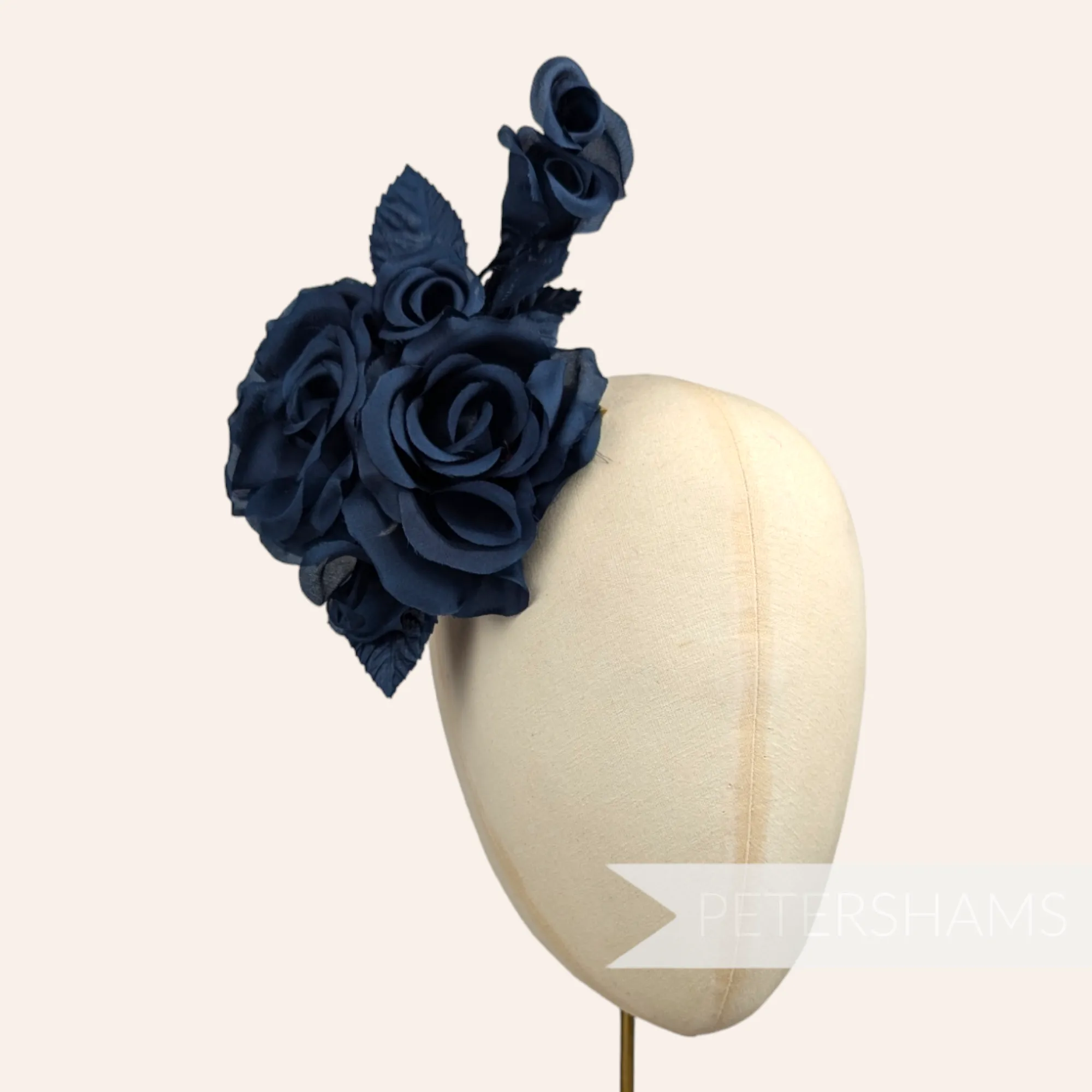 'Colette' Double Silk Millinery Flower Mount
