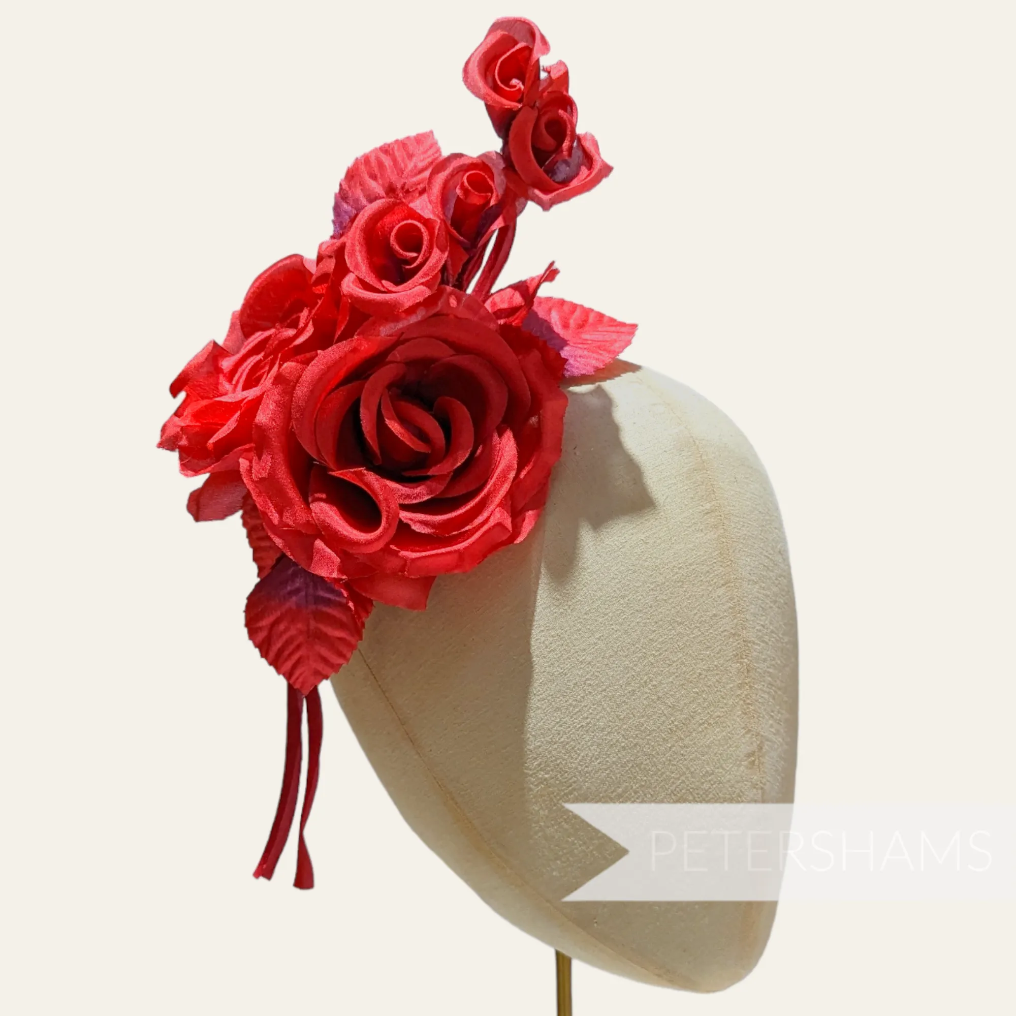 'Colette' Double Silk Millinery Flower Mount