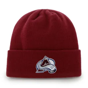 Colorado Avalanche NHL 47 Brand Men's Burgundy Raised Cuff Knit Beanie