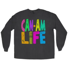 Comfort Colors Long Sleeved Can-Am Life Tee -  Adult Size