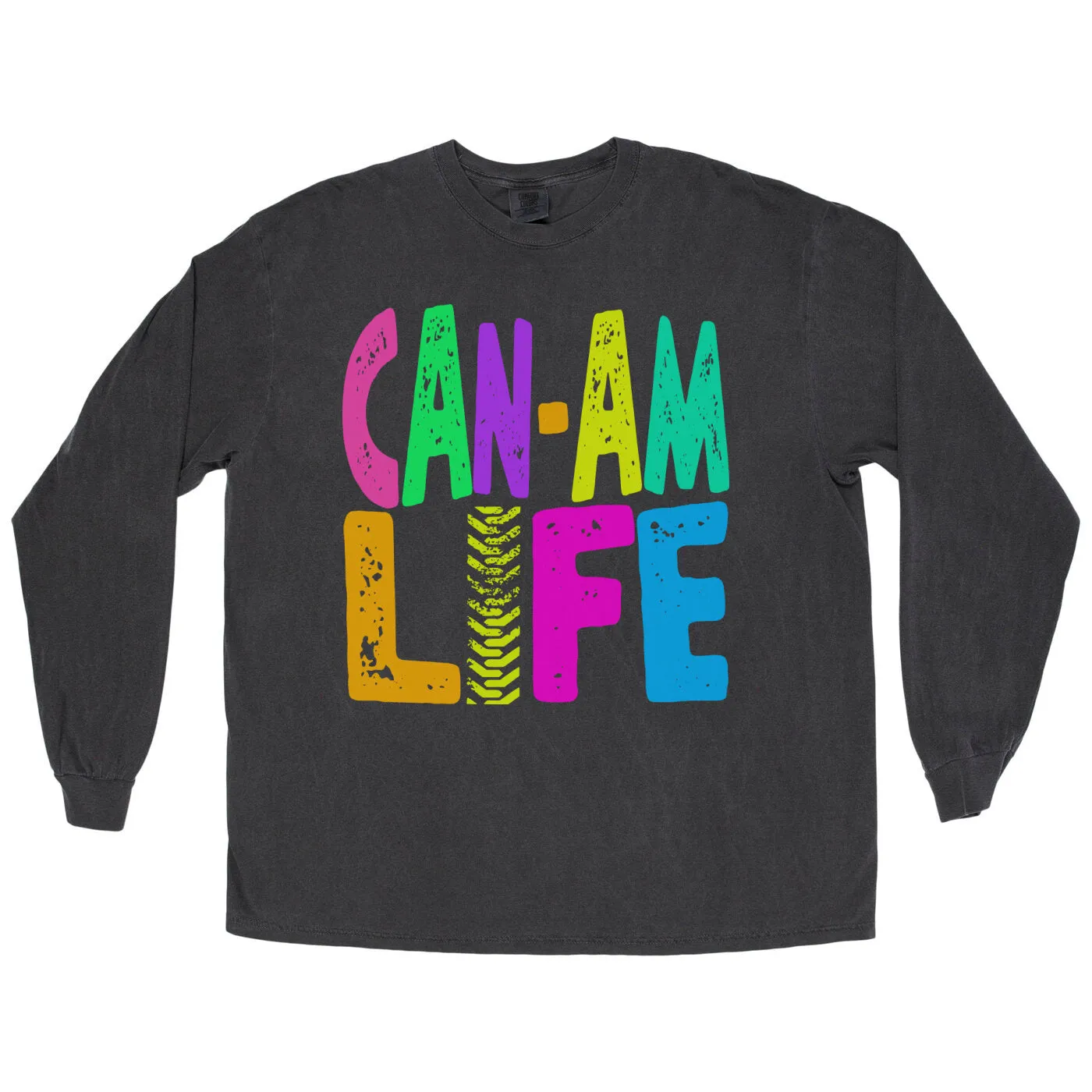 Comfort Colors Long Sleeved Can-Am Life Tee -  Adult Size