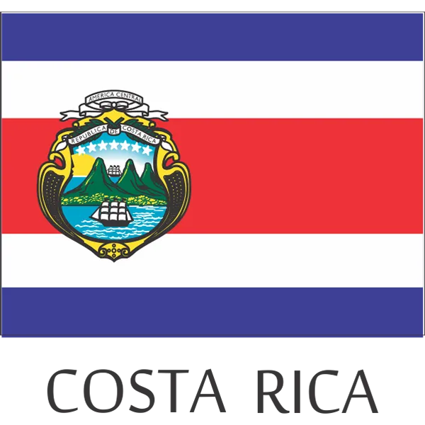 Costa Rica HH Sticker Decal