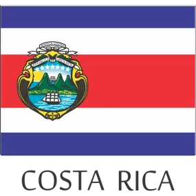 Costa Rica HH Sticker Decal