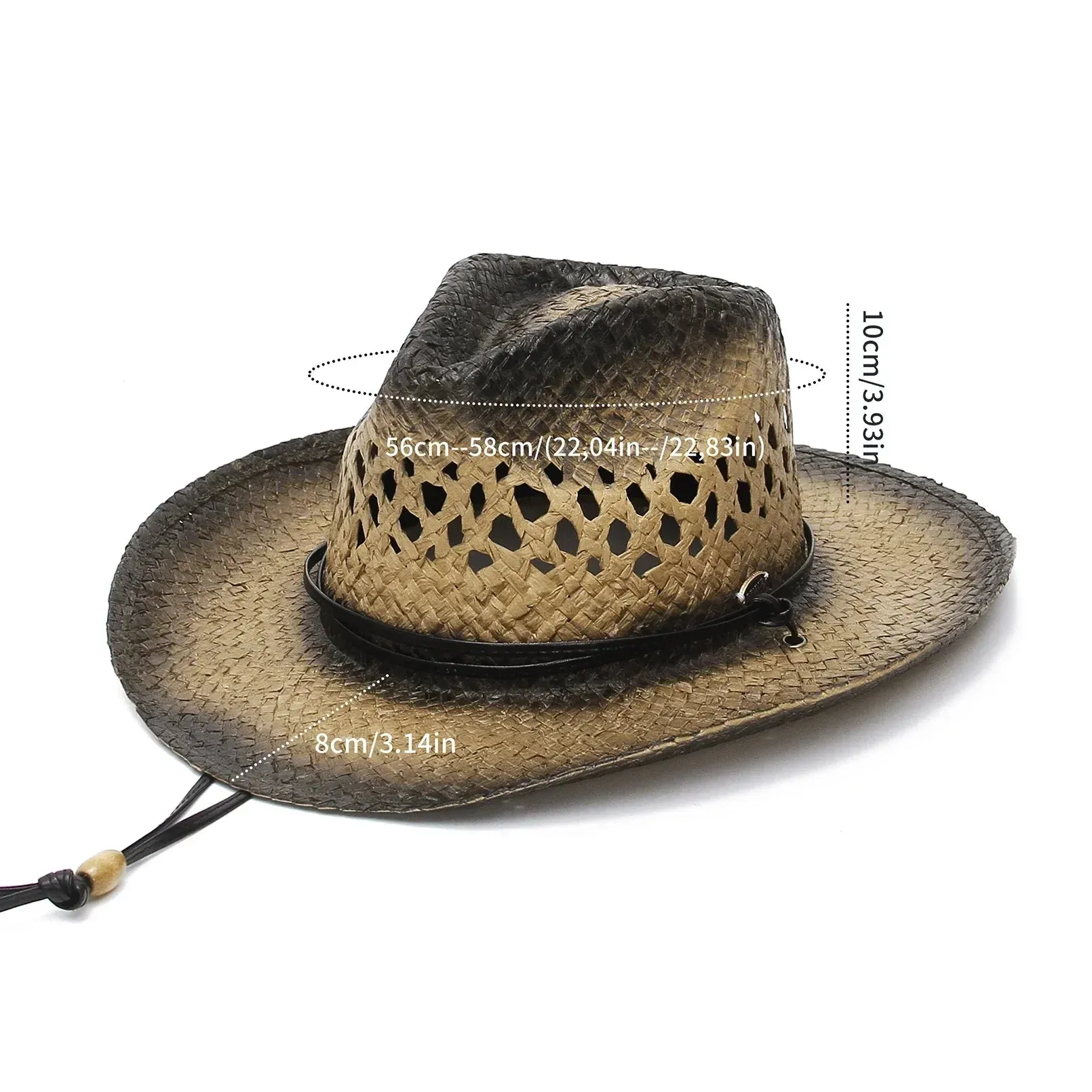 Cowboy Hat for Summer Stylish and Breathable Fedora