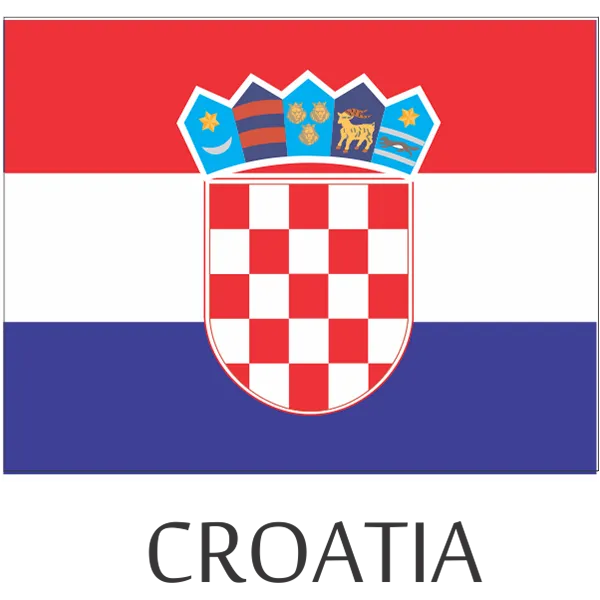 Croatia HH Sticker Decal