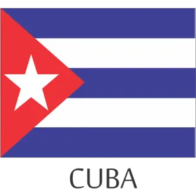 Cuba HH Sticker Decal