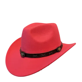 Derby Faux Felt Hat