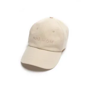Dog Mom Hat Ivory