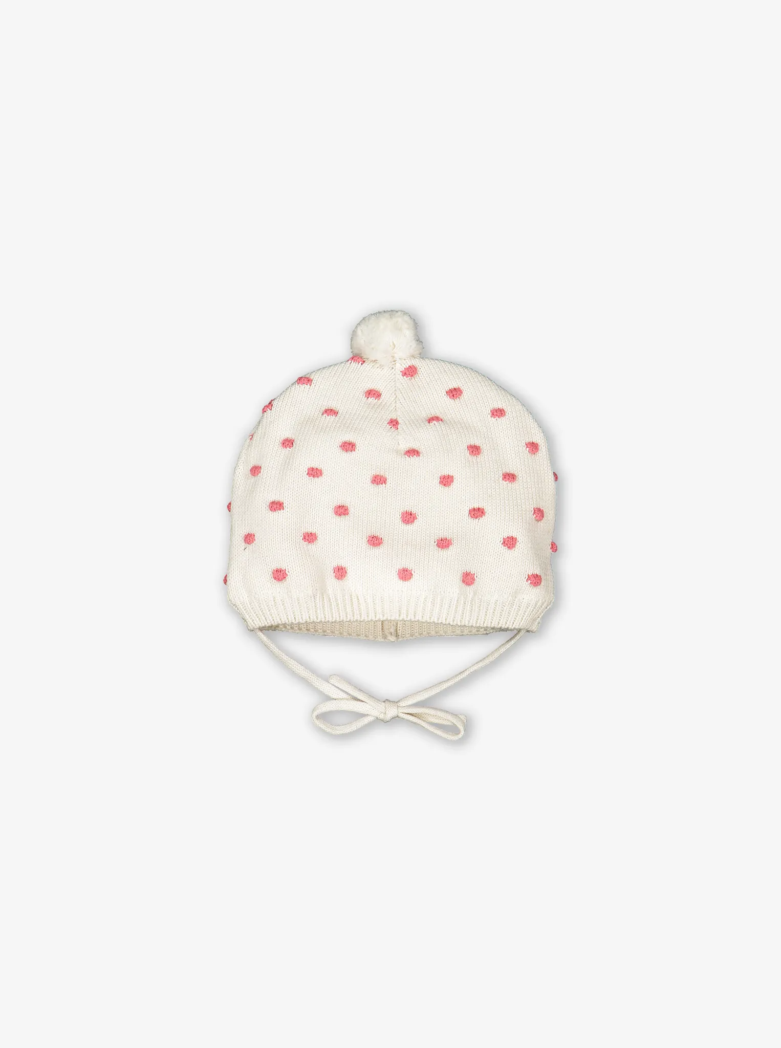 Dotty Knitted Baby Hat