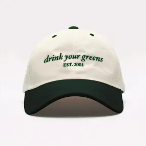 Drink Your Greens Two Toned Dad Hat