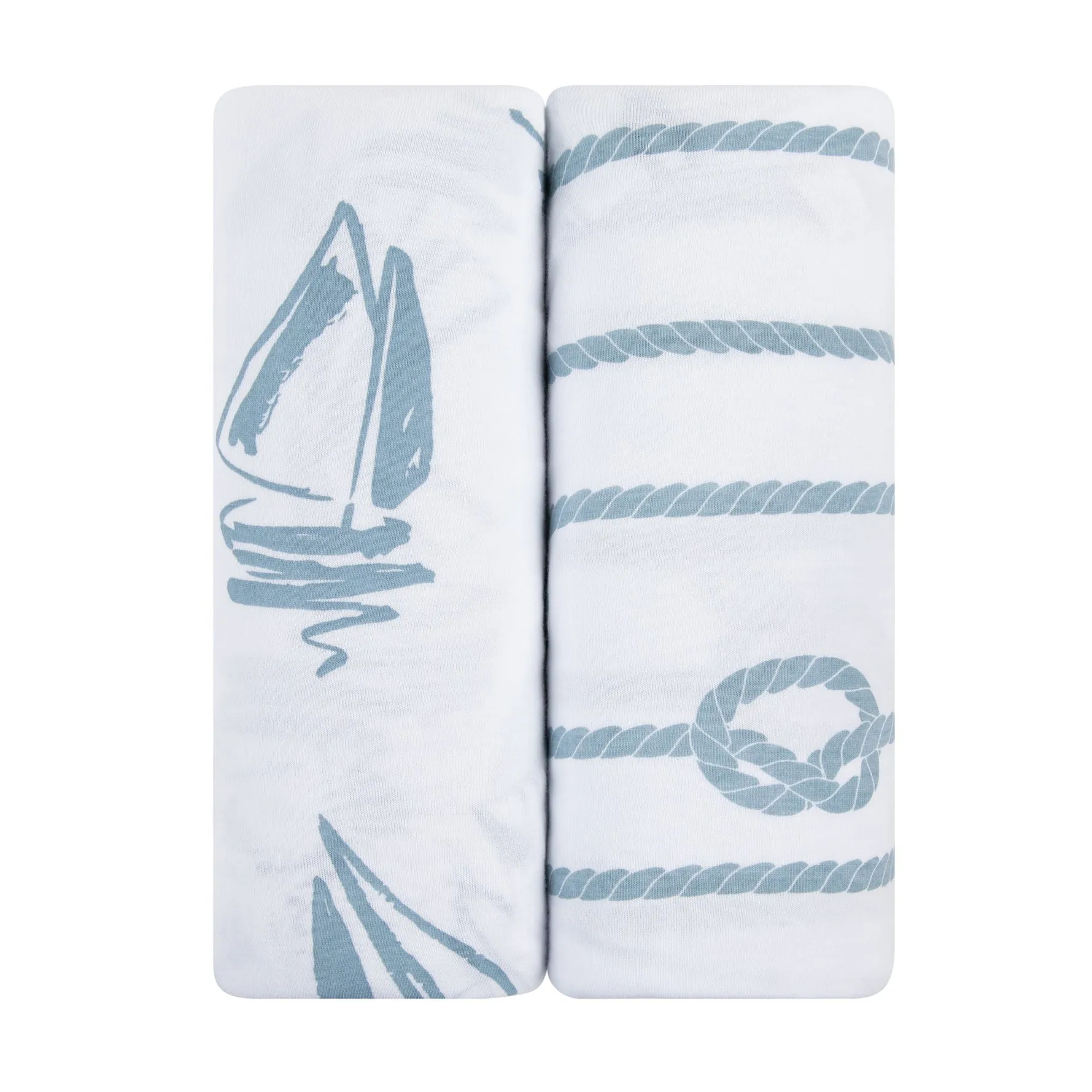 Ely's Co. Jersey Cotton Knit bassinet Sheet Set