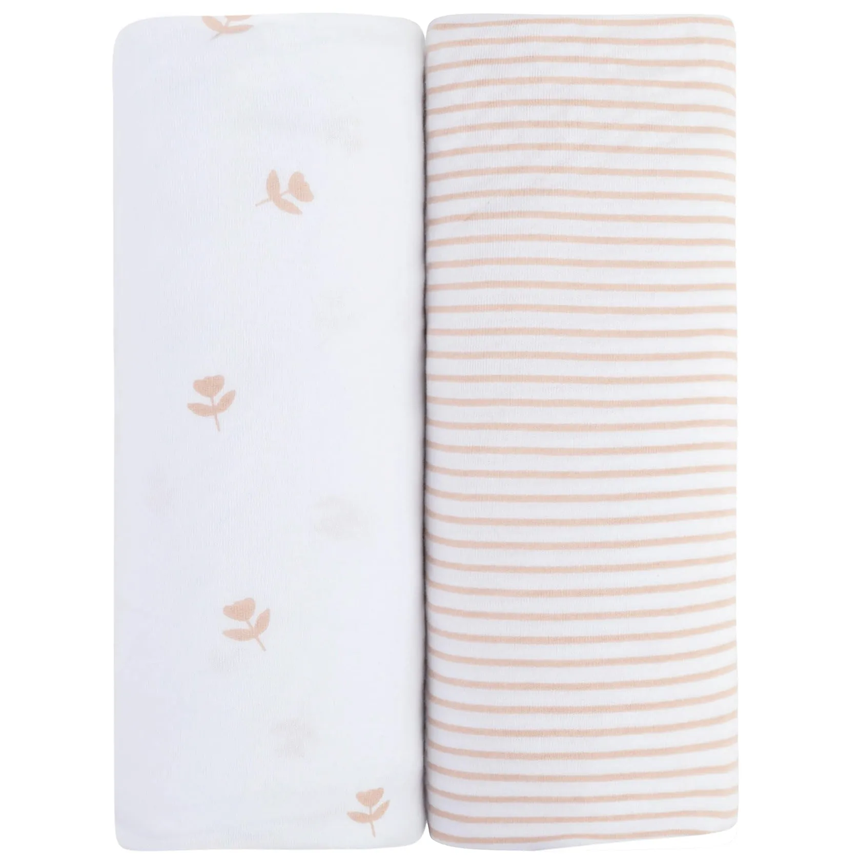 Ely's Co. Jersey Cotton Knit bassinet Sheet Set
