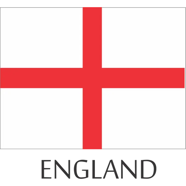 England HH Sticker Decal