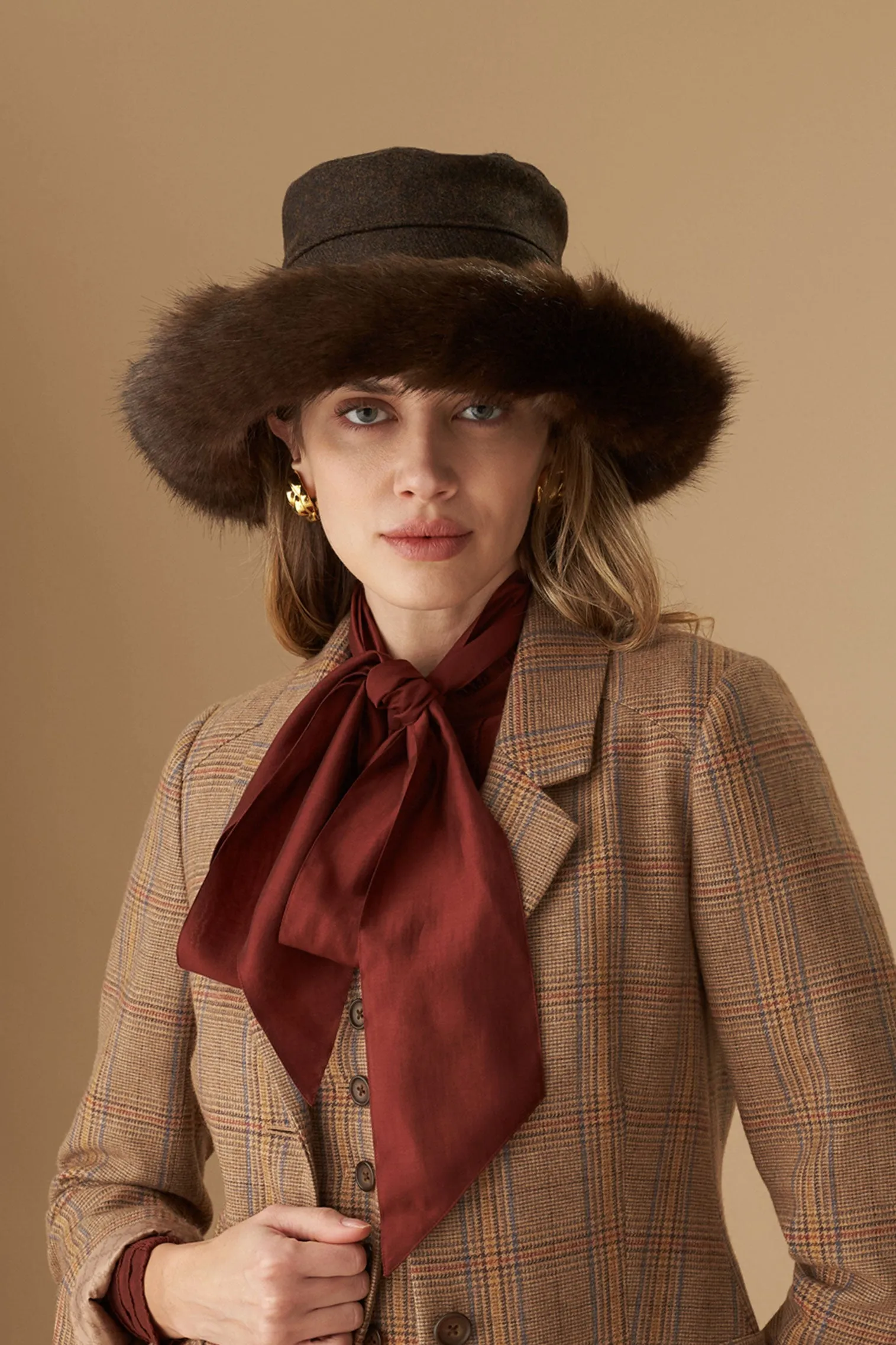 Estate Faux Fur Hat