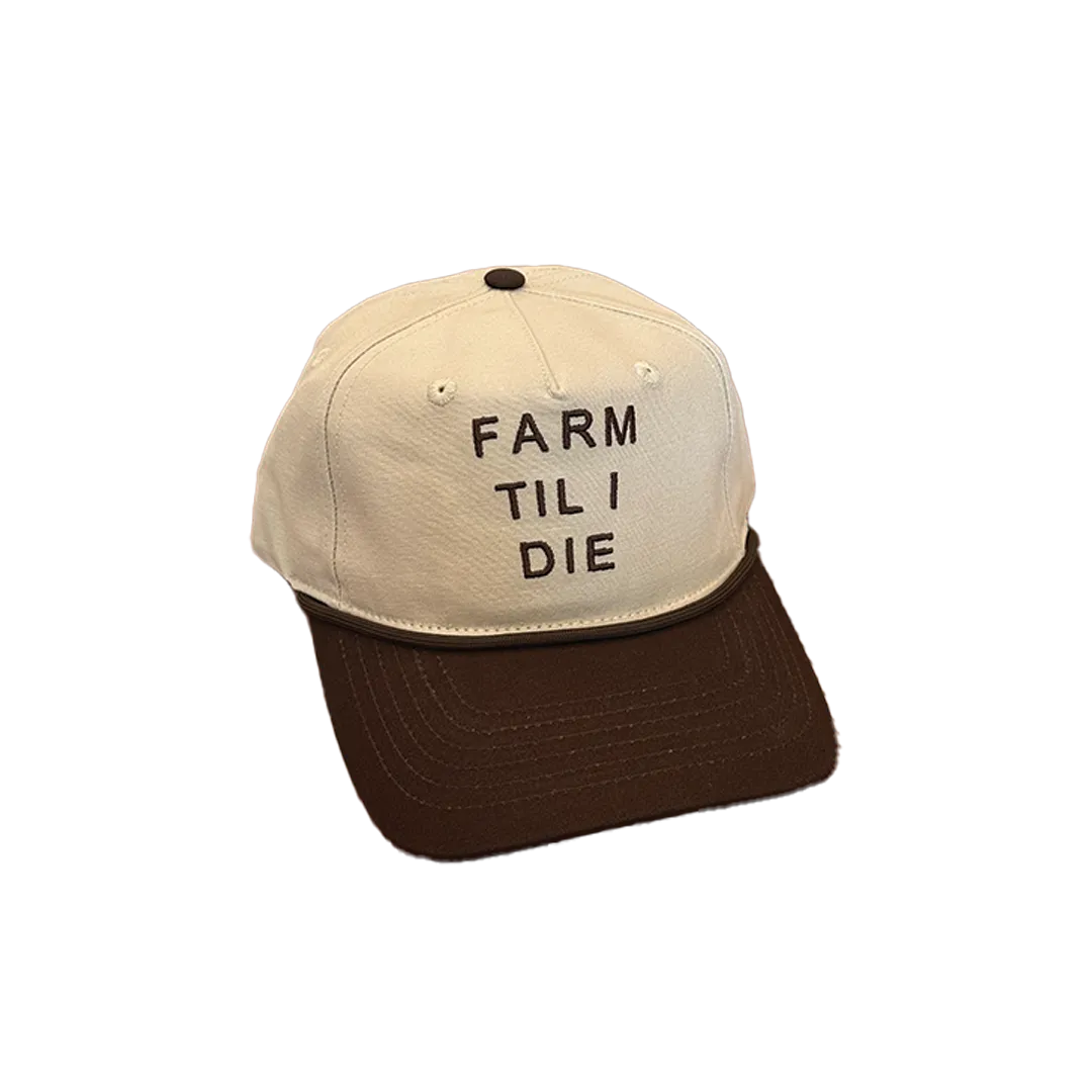 Farm Til I Die 5 Panel Cotton Hat