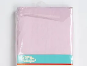 First Essentials Fitted Cotton Portable Crib Sheet