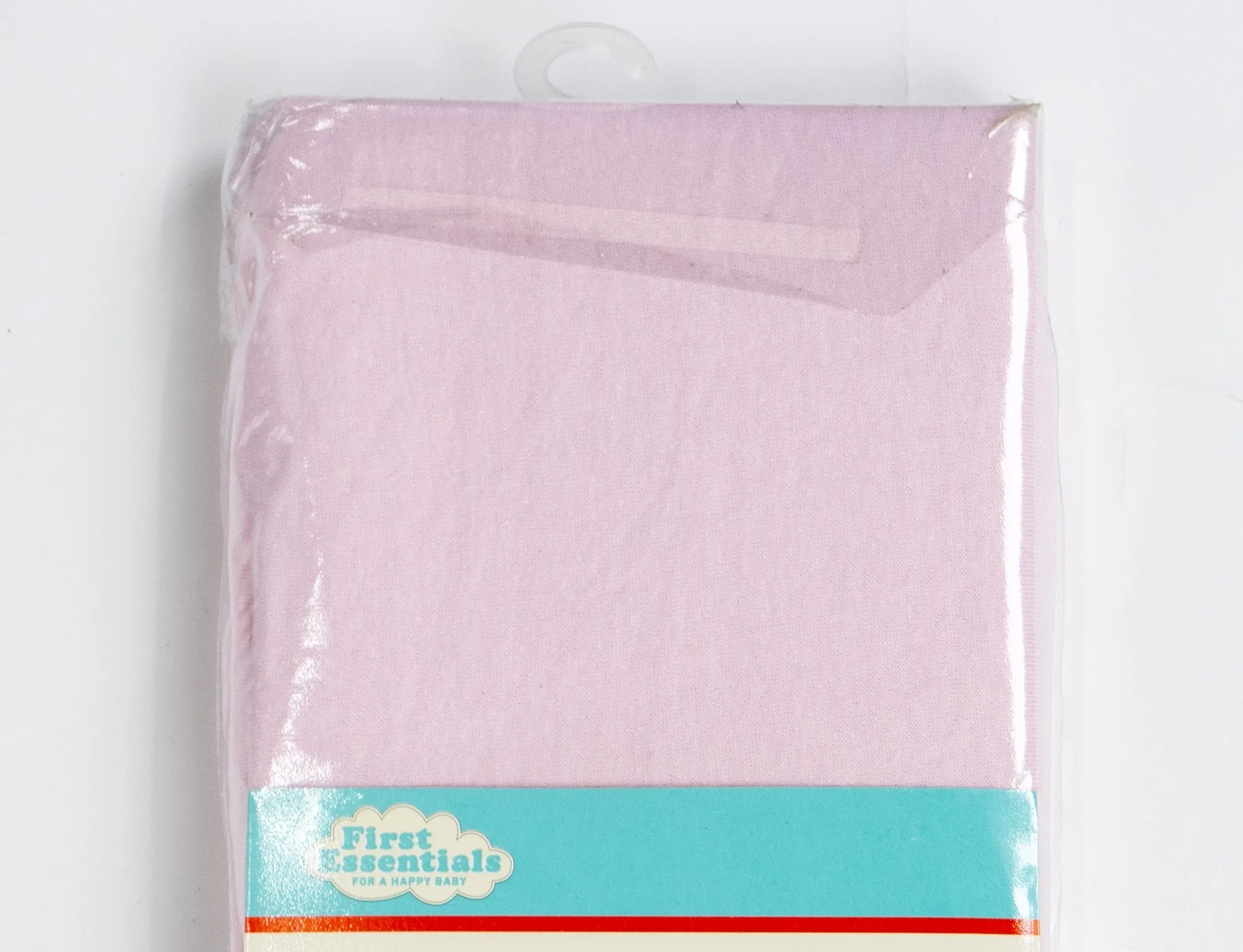 First Essentials Fitted Cotton Portable Crib Sheet