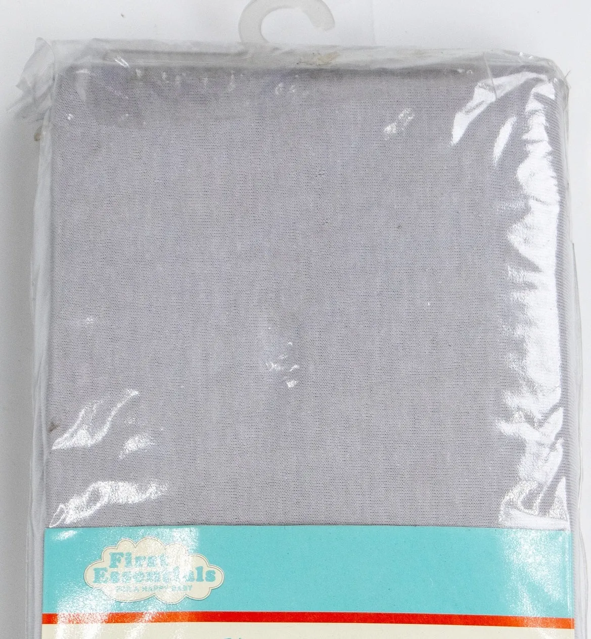 First Essentials Fitted Cotton Portable Crib Sheet