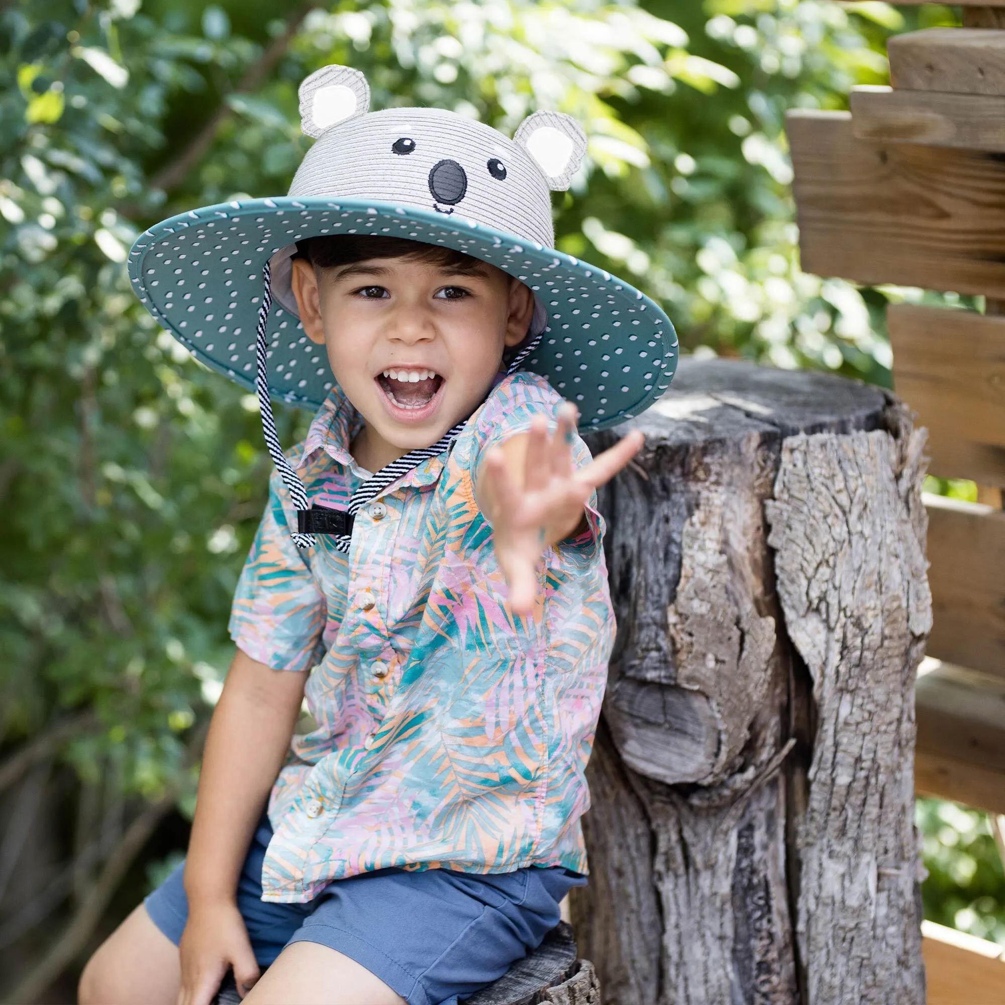 FlapJackKids - Kids' Straw Hat
