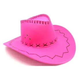 Fluro Pink Cowboy/Cowgirl Hat